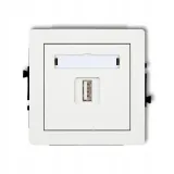 karlik-gniazdo-usb-5v-1a-biale-ladowarka-dcusb-1