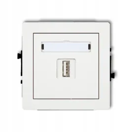 karlik-gniazdo-usb-5v-1a-biale-ladowarka-dcusb-1