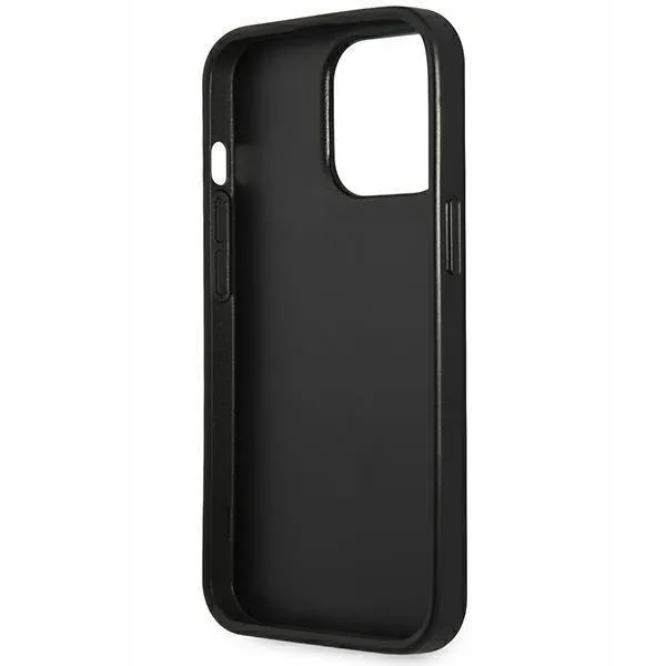 guess-saffiano-triangle-logo-case-etui-iphone-14