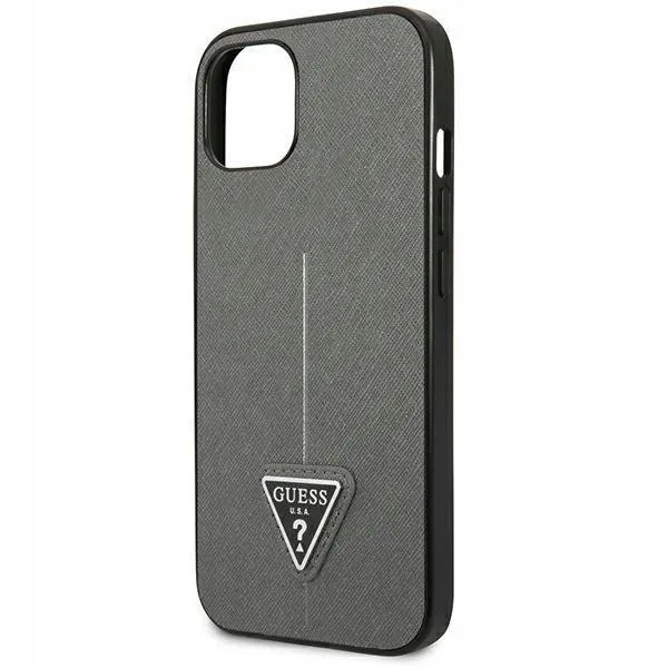 guess-saffiano-triangle-logo-case-etui-iphone-14-typ-plecki