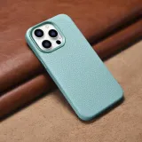 etui-do-iphone-14-pro-icarer-litchi-premium-stan-nowy-kolor-zielony