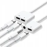 adapter-joyroom-lightning-2w1-bialy-stan-nowy