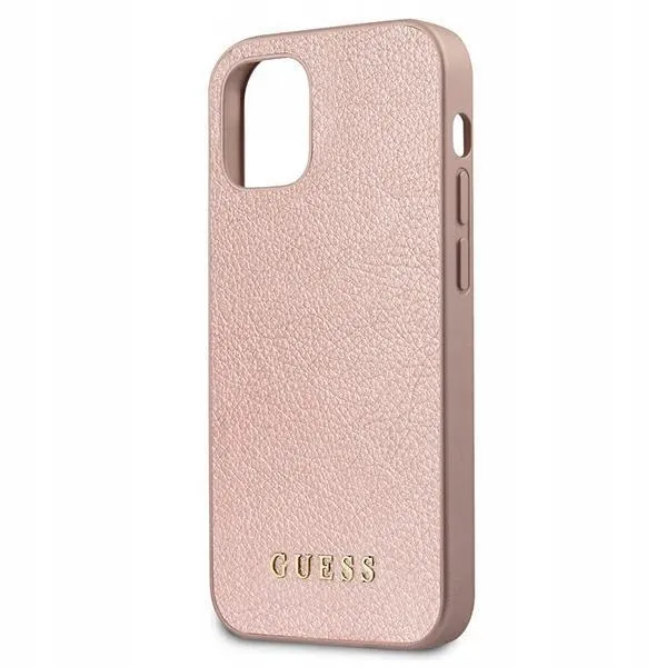 case-guess-iridescent-do-iphone-12-mini-pink-material-tworzywo-sztuczne