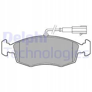 delphi-klocki-hamulcowe-fiat-punto-evo-stan-nowy