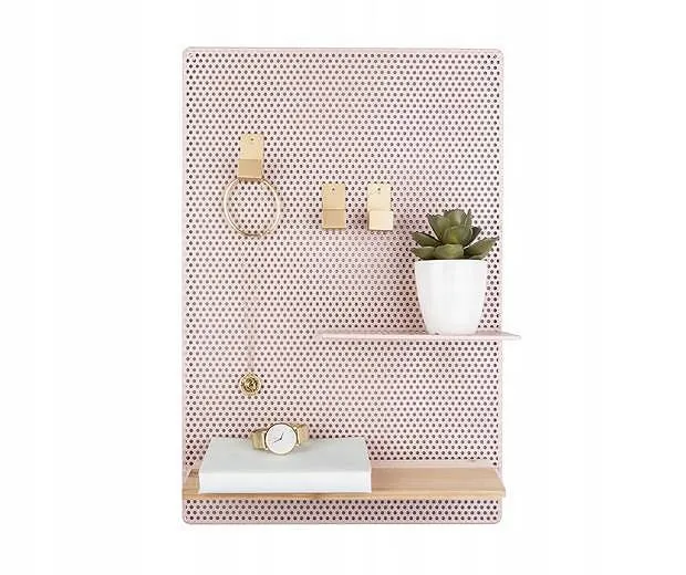 tablica-scienna-z-haczykami-organizer-perky-mesh-stan-nowy