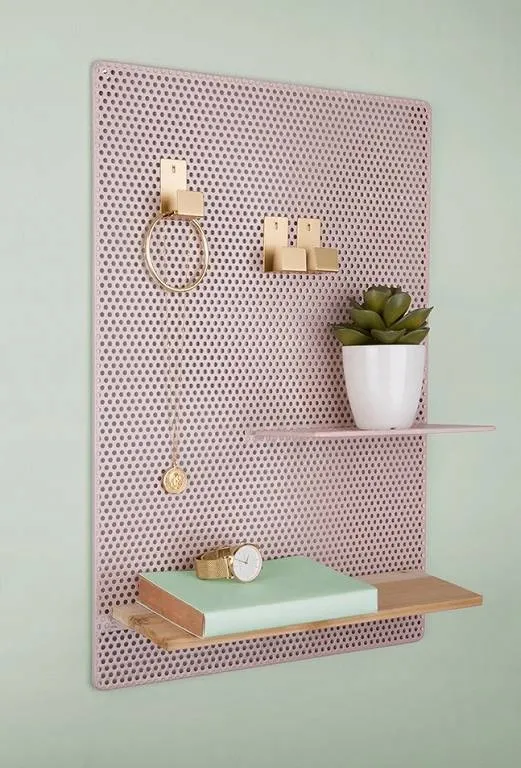 tablica-scienna-z-haczykami-organizer-perky-mesh-stan-nowy