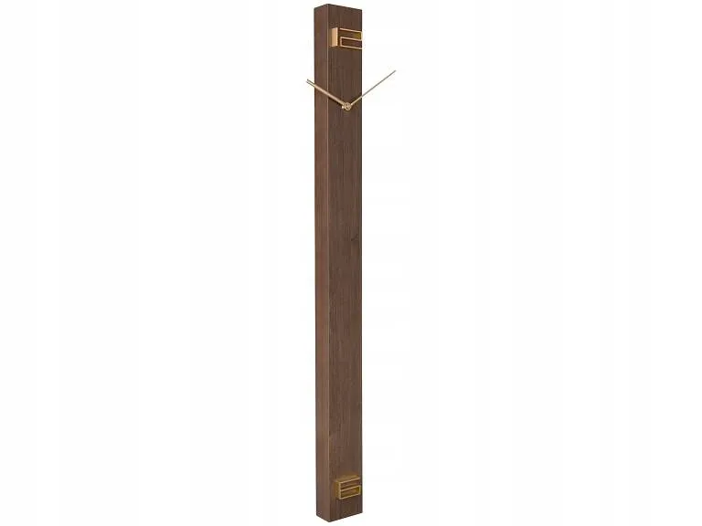 zegar-scienny-discreet-long-brazowy-stan-nowy