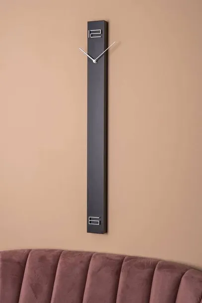 zegar-scienny-discreet-long-brazowy-kolor-odcienie-brazowego