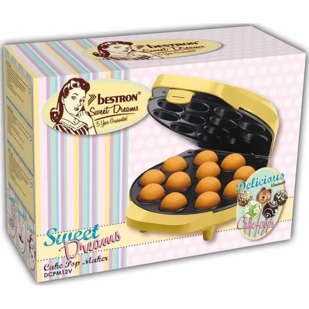 gofrownica-bestron-cake-pop-retro-stan-nowy