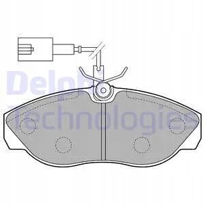 delphi-klocki-hamulcowe-citroen-jumper-stan-nowy