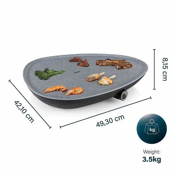 grill-princess-103250-2000w-szary-stan-nowy
