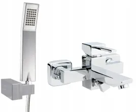 bateria-wannowo-prysznicowa-jednouchwytowa-scienna-hydroland-caro-srebrny