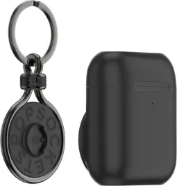 popsockets-etui-do-airpods-z-brelokiem-black