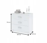 komoda-3s-basic-80x77x40cm-sonoma-bialy-polysk-szerokosc-mebla-1-cm