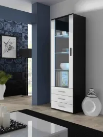 witryna-soho-s1-czarny-bialy-polysk