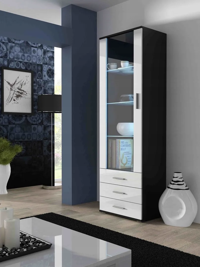 witryna-soho-s1-czarny-bialy-polysk
