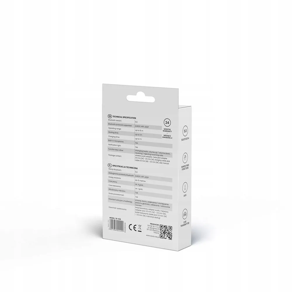 savio-bezprzewodowy-adapter-audio-bluetooth-stan-nowy