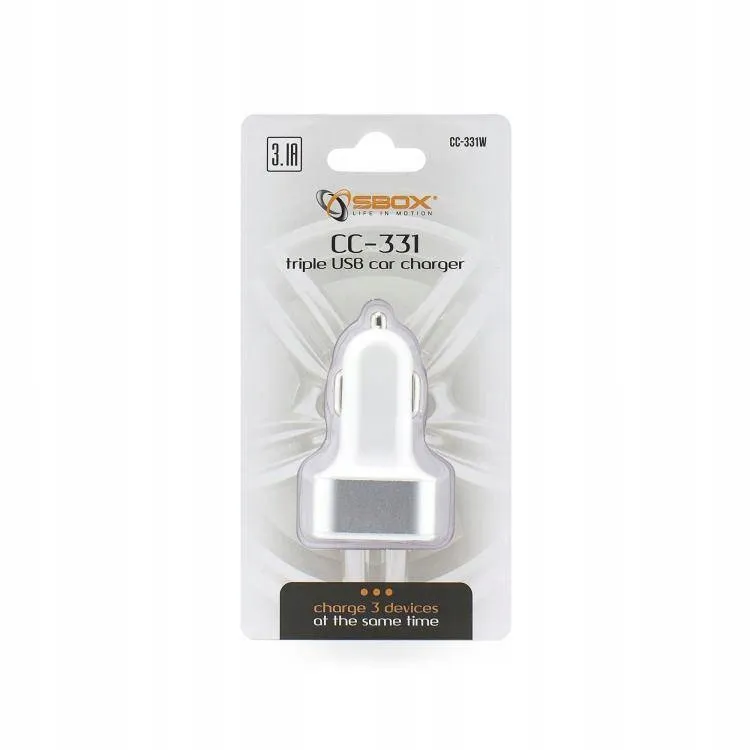 sbox-ladowarka-samochodowa-cc-331-3xusb-31a-biala