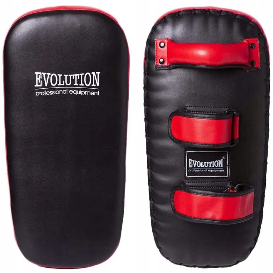 tarcza-treningowa-prosta-evolution-czarno-czerwona