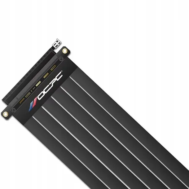 ocpc-kabel-riser-xtender-pci-e-3-0-250mm-czarny-waga-z-opakowaniem-10-kg
