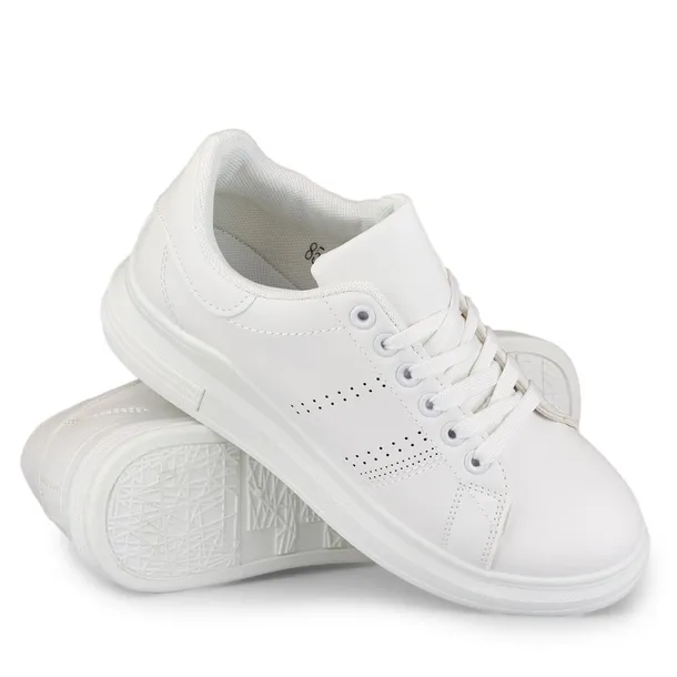 biale-sneakersy-damskie-gerini-zapiecie-sznurowane-rzepy