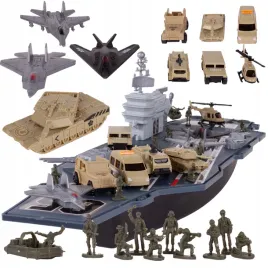 statek-wojskowy-lotniskowiec-samoloty-auta