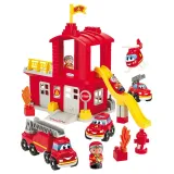 playset-ecoiffier-fire-station-stan-nowy