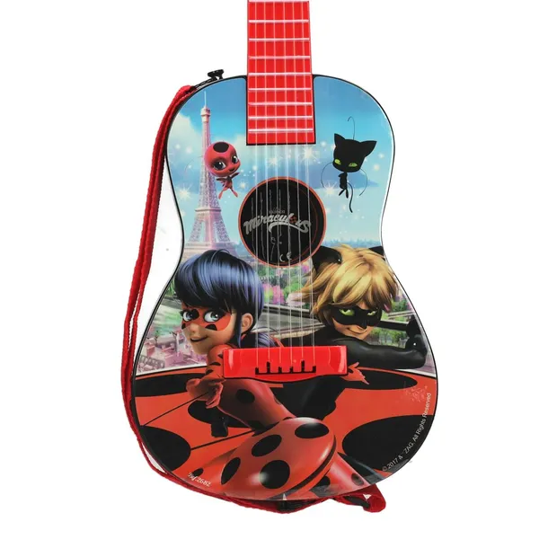 gitara-dziecieca-lady-bug-czerwony-marka-inna