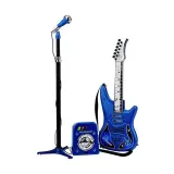 gitara-dziecieca-reig-mikrofon-niebieski