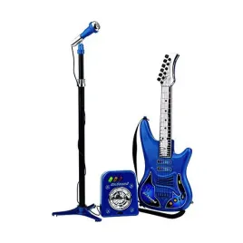 gitara-dziecieca-reig-mikrofon-niebieski