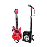 gitara-dziecieca-reig-mikrofon-czerwony
