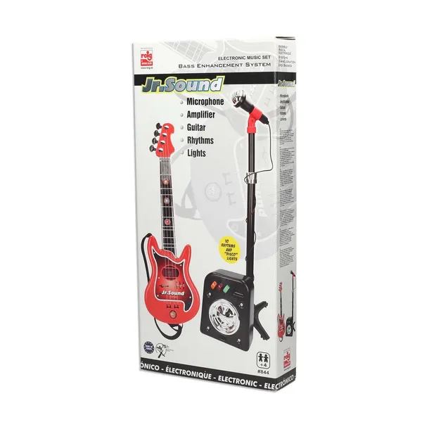 gitara-dziecieca-reig-mikrofon-czerwony-stan-nowy