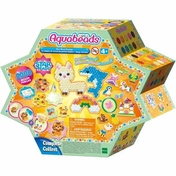 paciorki-aquabeads-star-beads