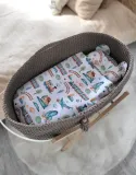 kosz-mojzesza-boho-handmade-mocca-stan-nowy