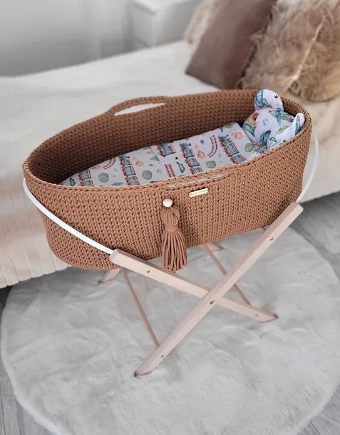 kosz-mojzesza-boho-handmade-caramel-stan-nowy