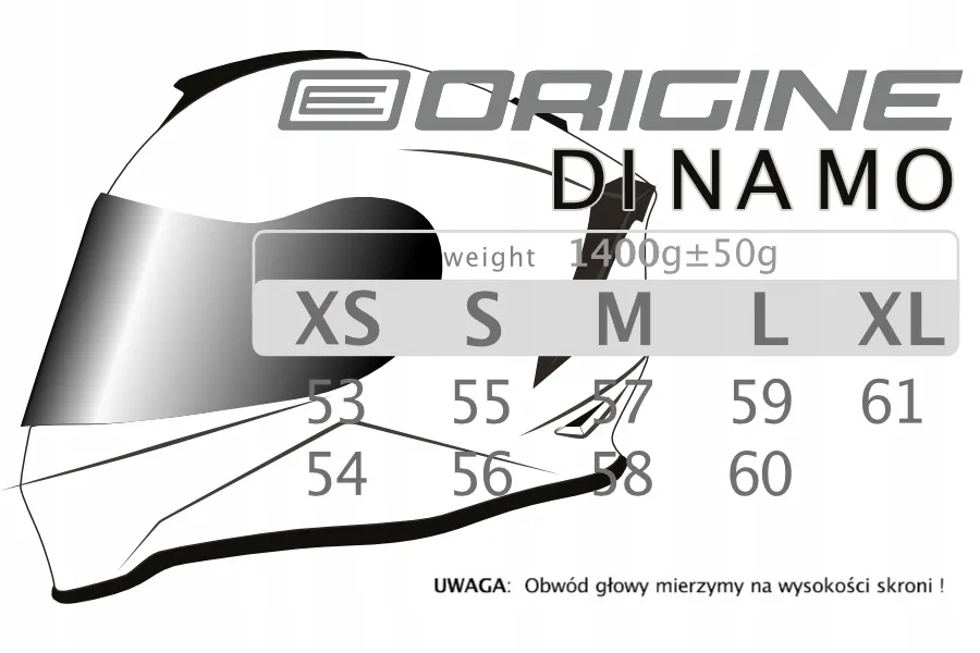 kask-origine-dinamo-solid-white-gloss-m
