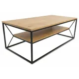 stolik-kawowy-z-polka-120x60cm-basicloft-stan-nowy