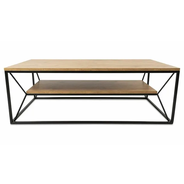 stolik-kawowy-z-polka-120x60cm-basicloft-stan-nowy