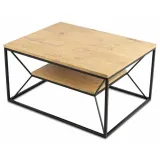 stolik-kawowy-z-polka-80x60-cm-basicloft-stan-nowy