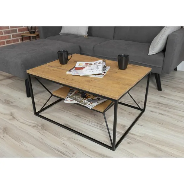 stolik-kawowy-z-polka-80x60-cm-basicloft-stan-nowy