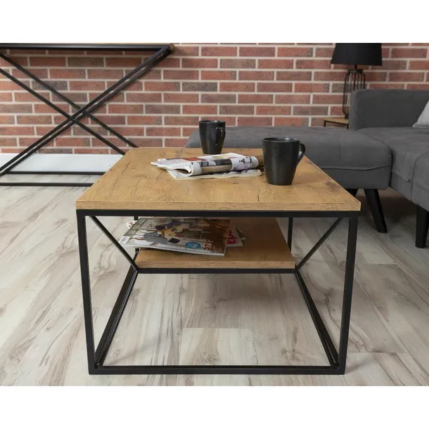 stolik-kawowy-z-polka-80x60-cm-basicloft-stan-nowy