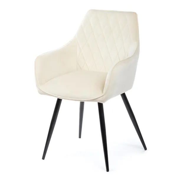 krzeslo-sametti-black-light-beige-stan-nowy