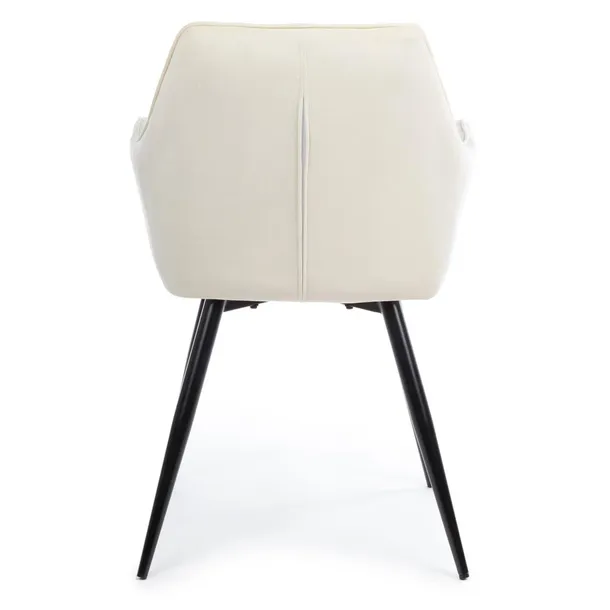 krzeslo-sametti-black-light-beige-stan-nowy