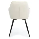 krzeslo-sametti-black-light-beige-stan-nowy