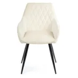 krzeslo-sametti-black-light-beige-stan-nowy