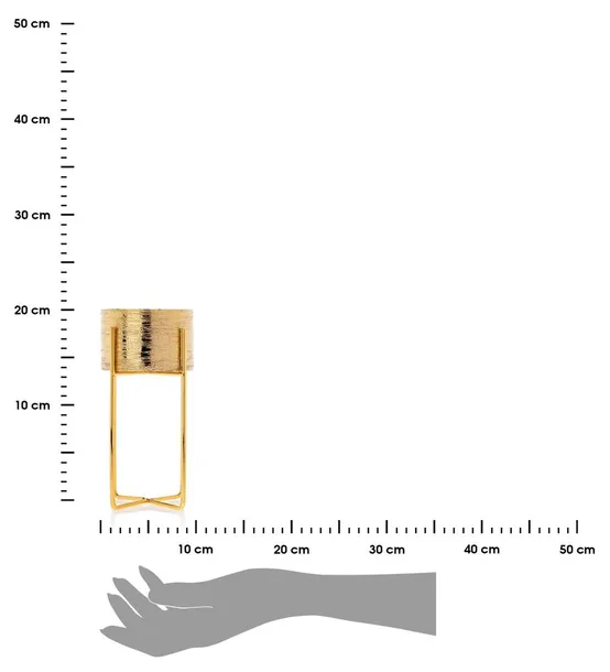 doniczka-florri-gold-20-cm-stan-nowy