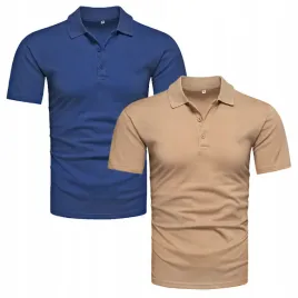 zestaw-2-pak-meskich-koszulek-polo-bezowy-i-niebieski-m