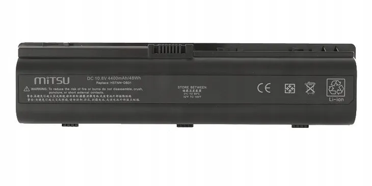 bateria-mitsu-do-hp-dv2000-dv6000-4400mah-pojemnosc-4400-mah