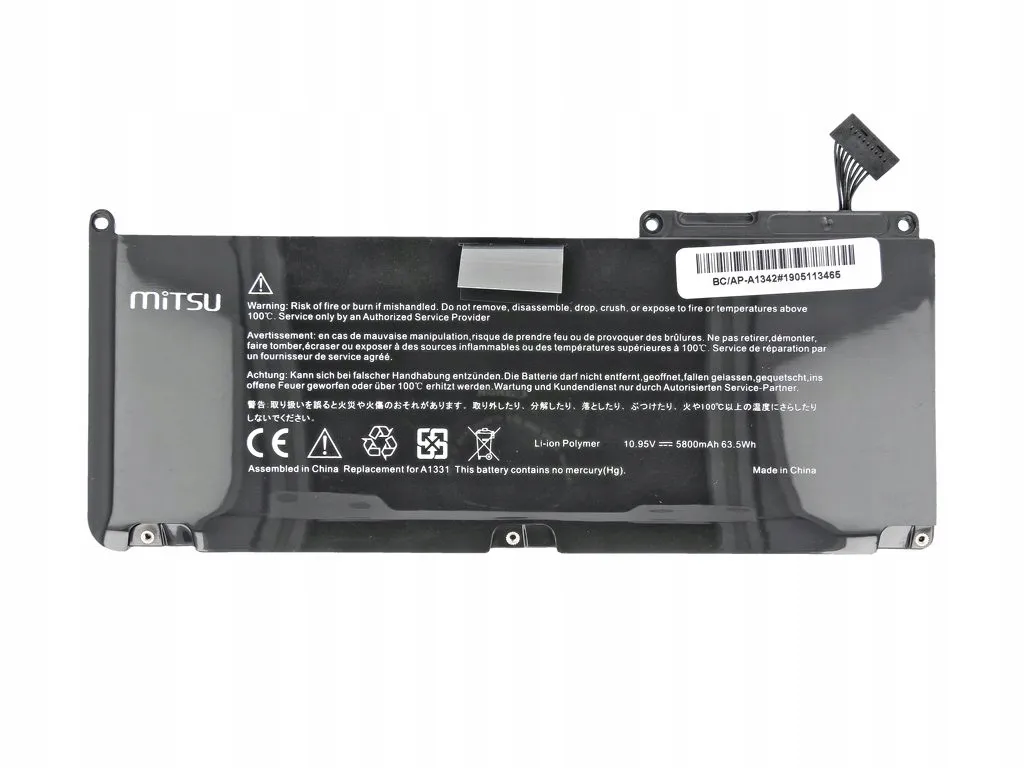 bateria-mitsu-do-apple-macbook-13-a1342-stan-nowy