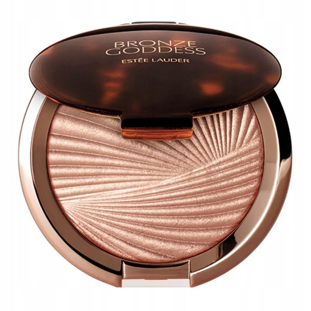 Pojedynczy rozświetlacz prasowany Estée Lauder Goddess Highlighting złoty